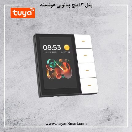 پنل 4 اینچ با 4 پل مدل اکوپلاس Zigbee پلتفرم تویا